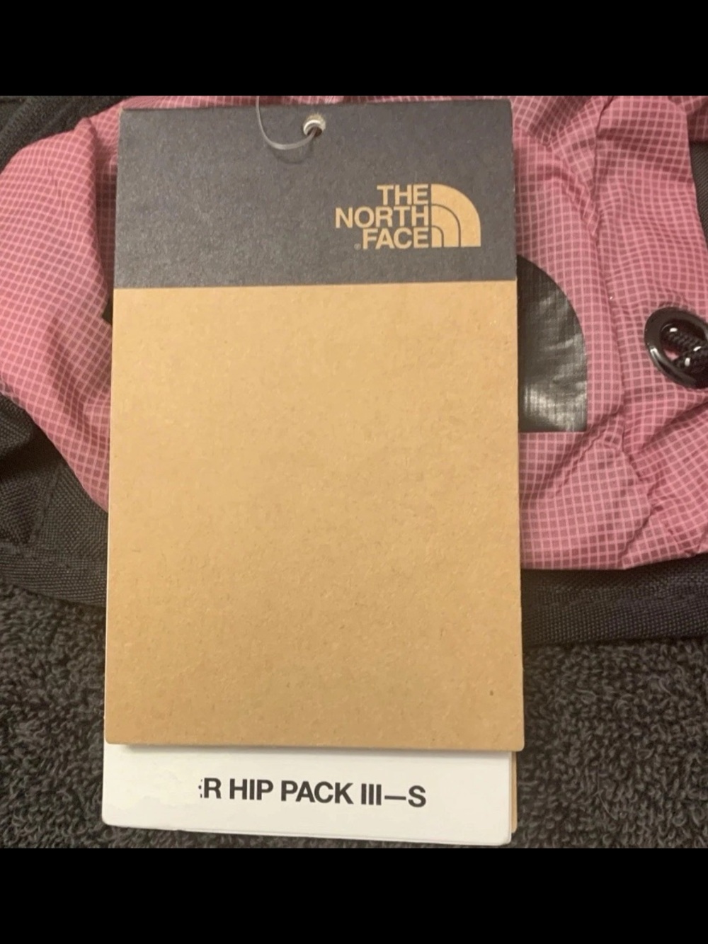 🎄🧑🎄 The North Face Bozer Hip Pack Red Violet Black Hiking Running Gym Beach NWT - Picture 8 of 12